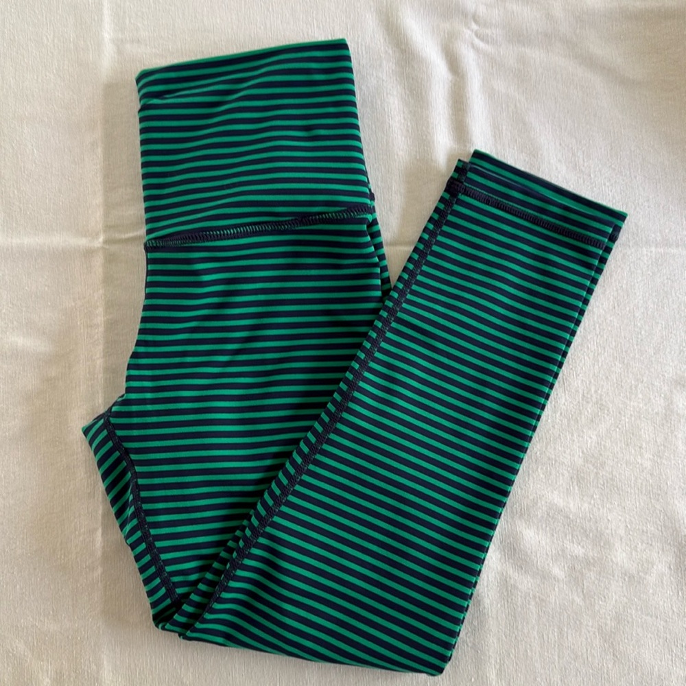 DYI striped leggings crop